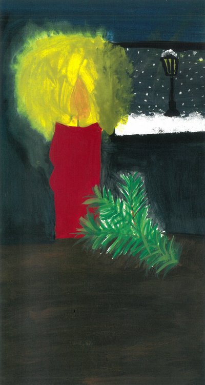 Motiv Einladungskarte Adventsbasar