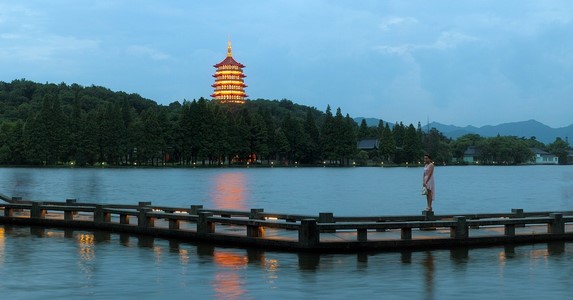 Lei Feng Pagode am Westsee Lei Feng Pagode am Westsee